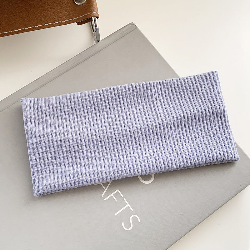 Ribbed wide loop headband