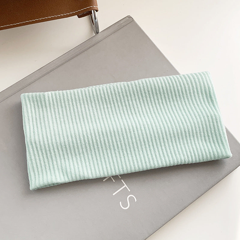 Ribbed wide loop headband