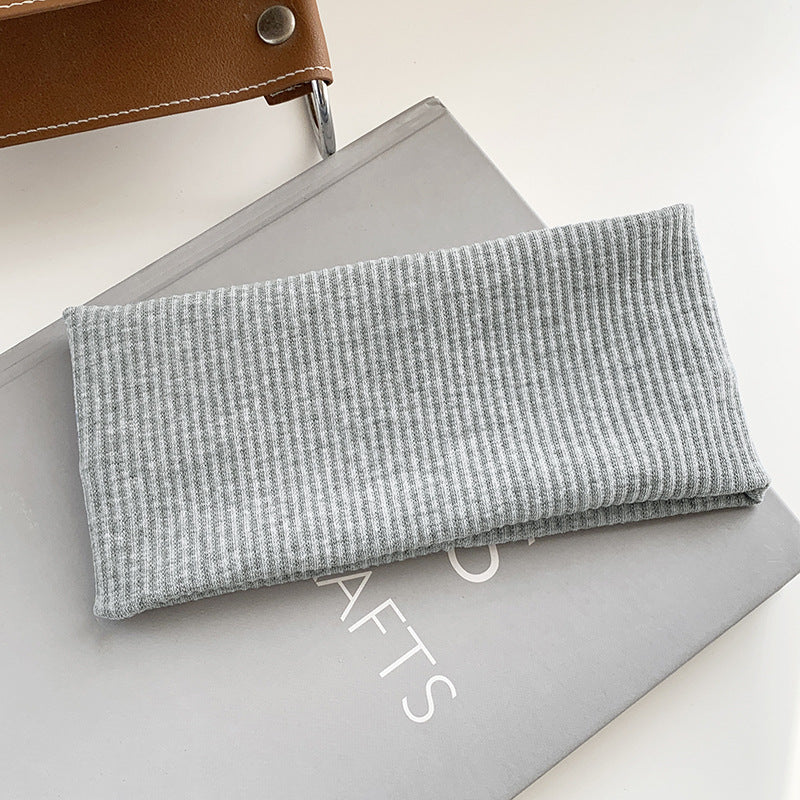Ribbed wide loop headband