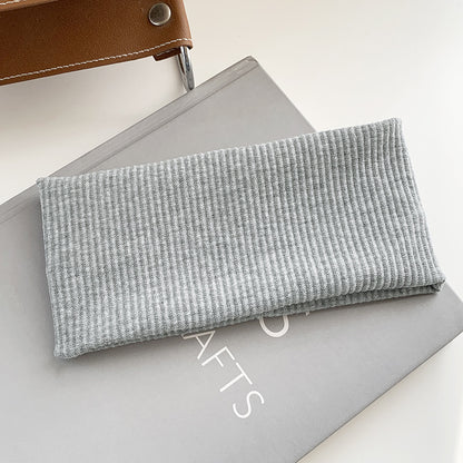Ribbed wide loop headband