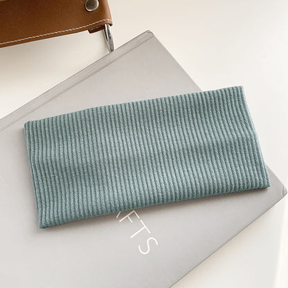 Ribbed wide loop headband