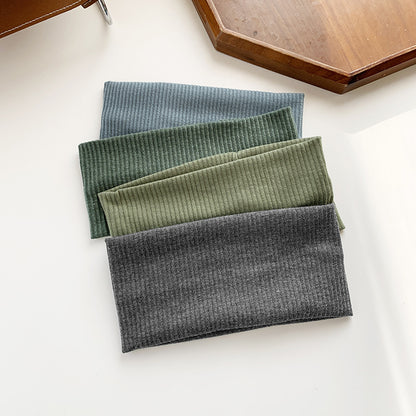 Ribbed wide loop headband