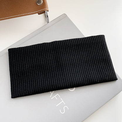 Ribbed wide loop headband