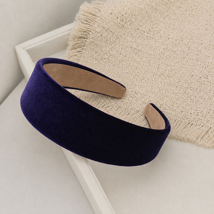 4cm velvet headband