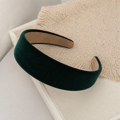 4cm velvet headband