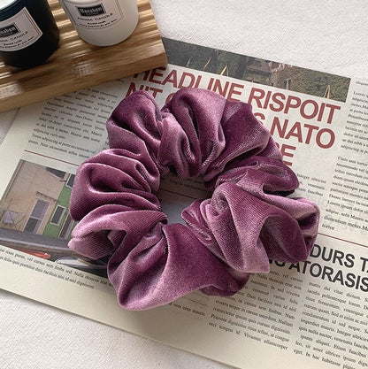 Velvet scrunchies