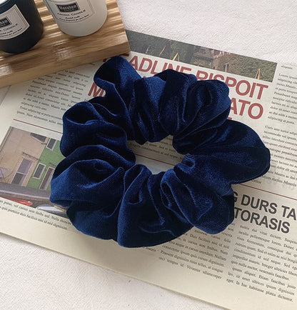 Velvet scrunchies