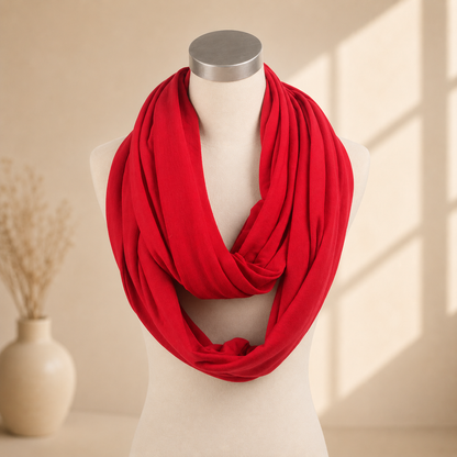 Seamless infinity scarf