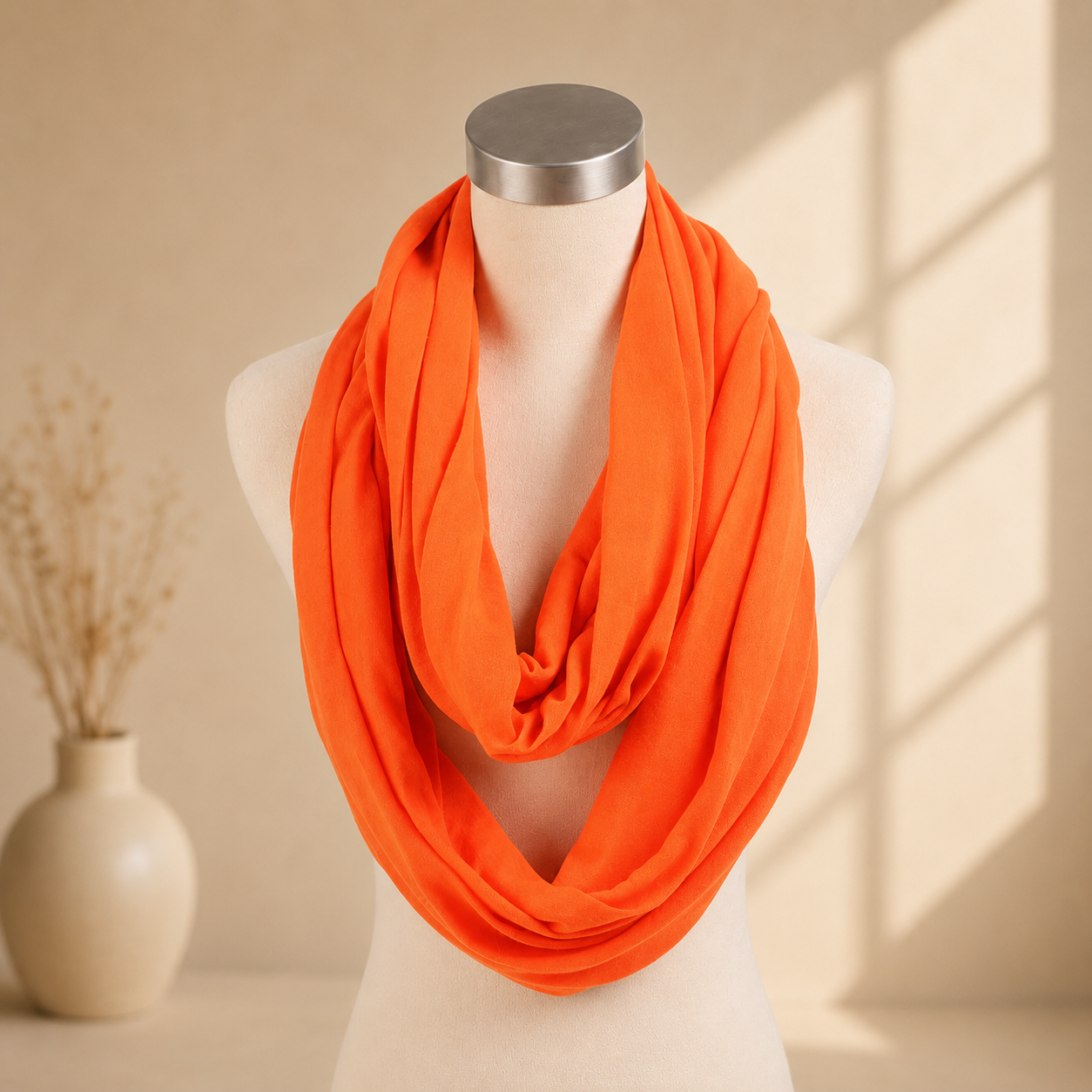 Seamless infinity scarf