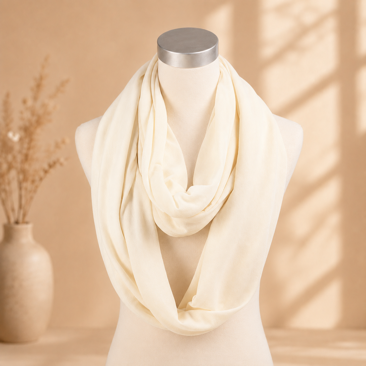 Seamless infinity scarf