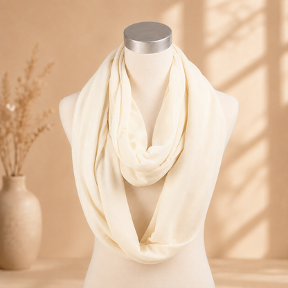 Seamless infinity scarf