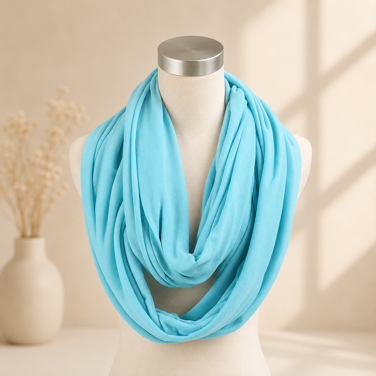 Seamless infinity scarf