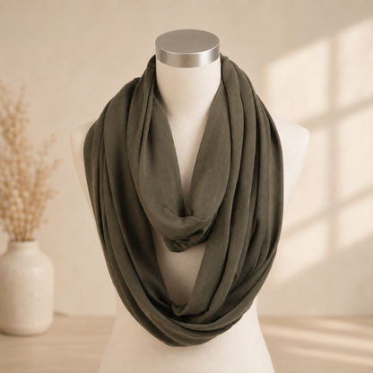 Seamless infinity scarf