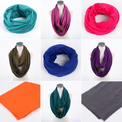 Seamless infinity scarf