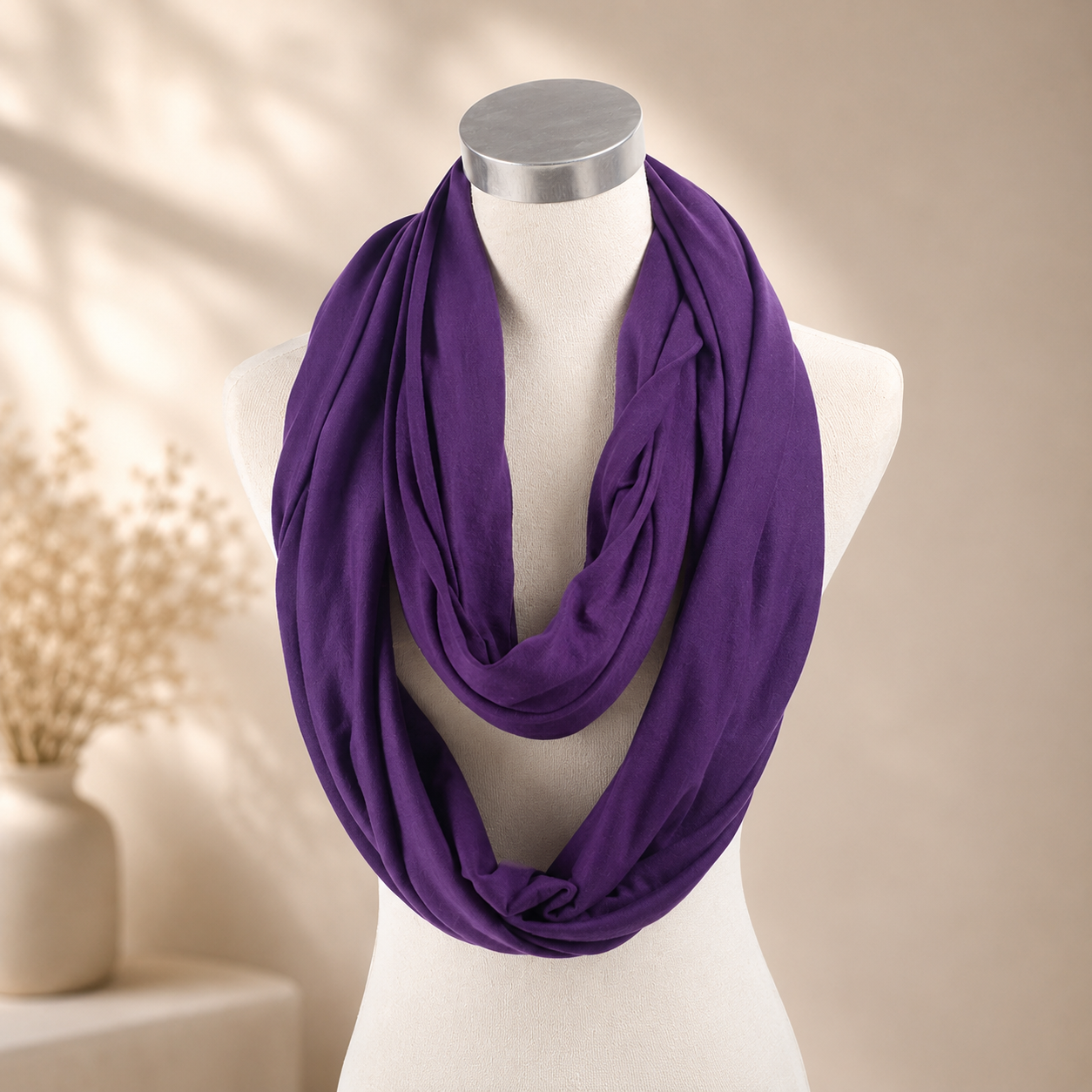 Seamless infinity scarf