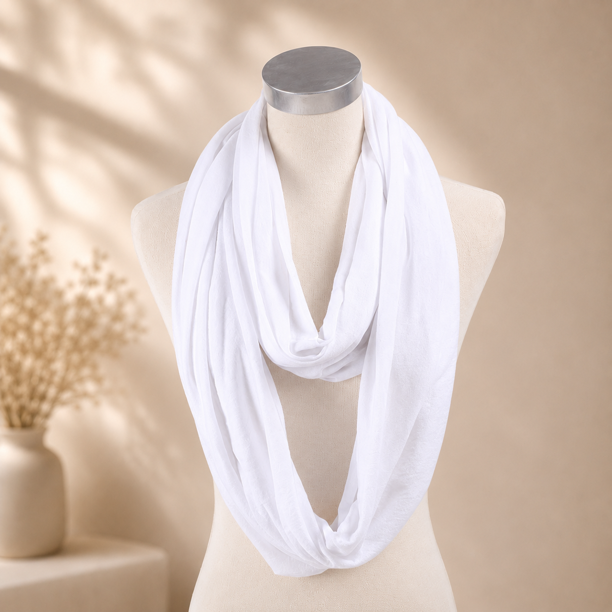 Seamless infinity scarf