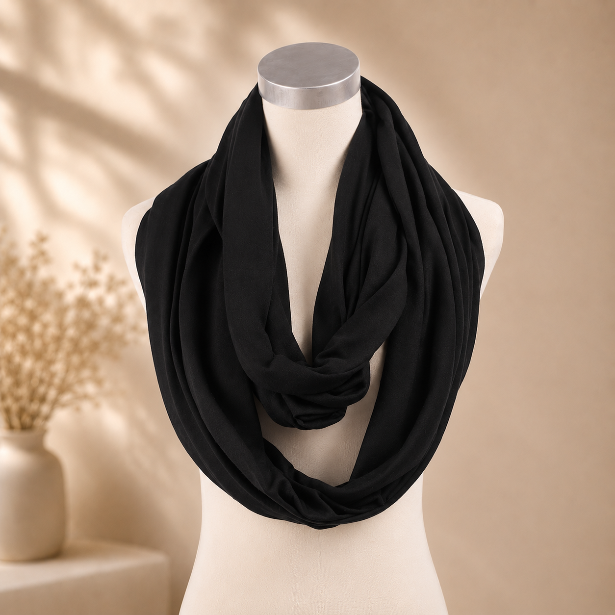 Seamless infinity scarf