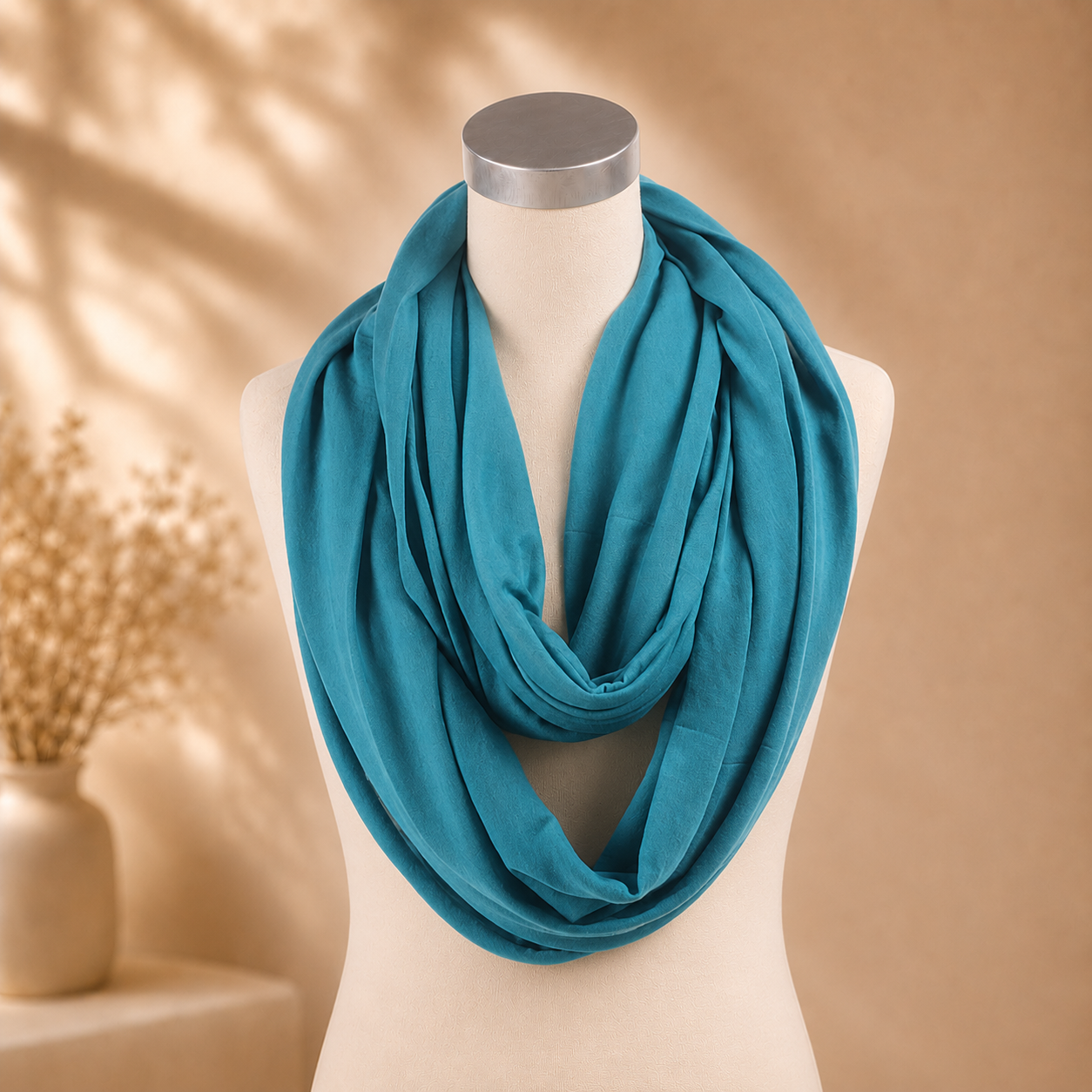 Seamless infinity scarf