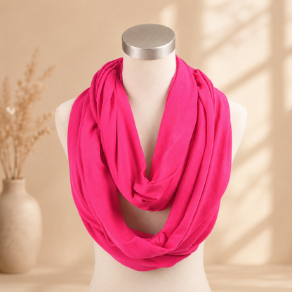 Seamless infinity scarf