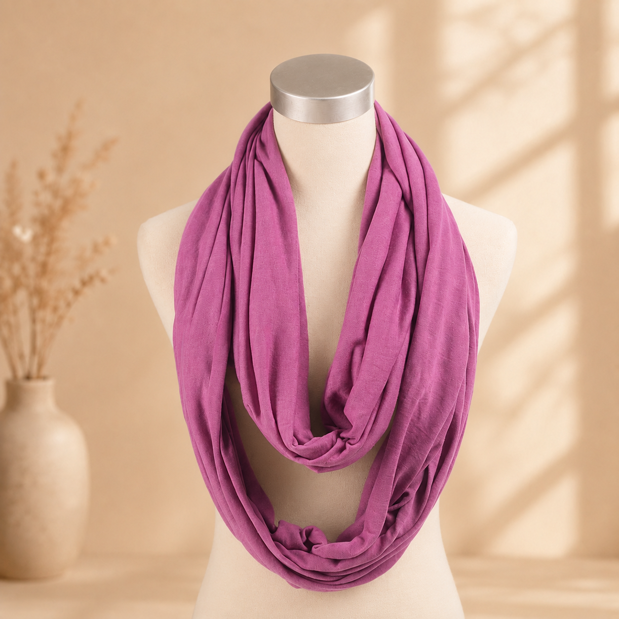 Seamless infinity scarf