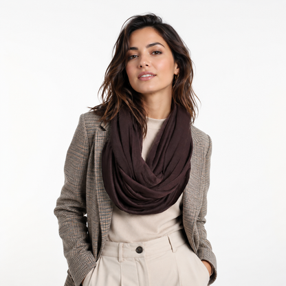 Seamless infinity scarf