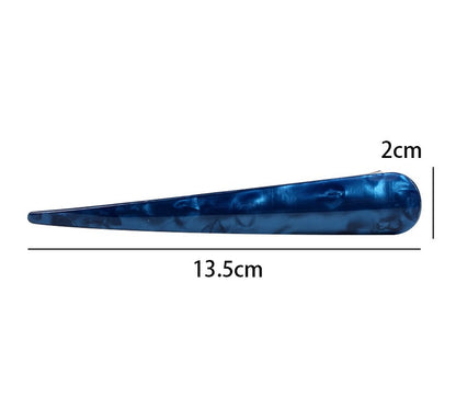 Large size resin Ibis clip in multicolours