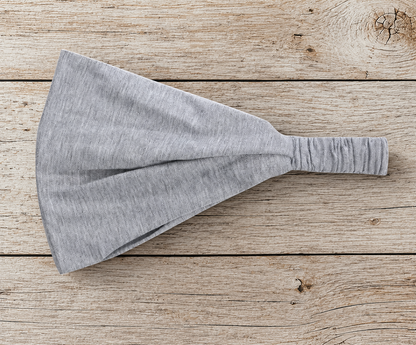Double layer bandanna headband