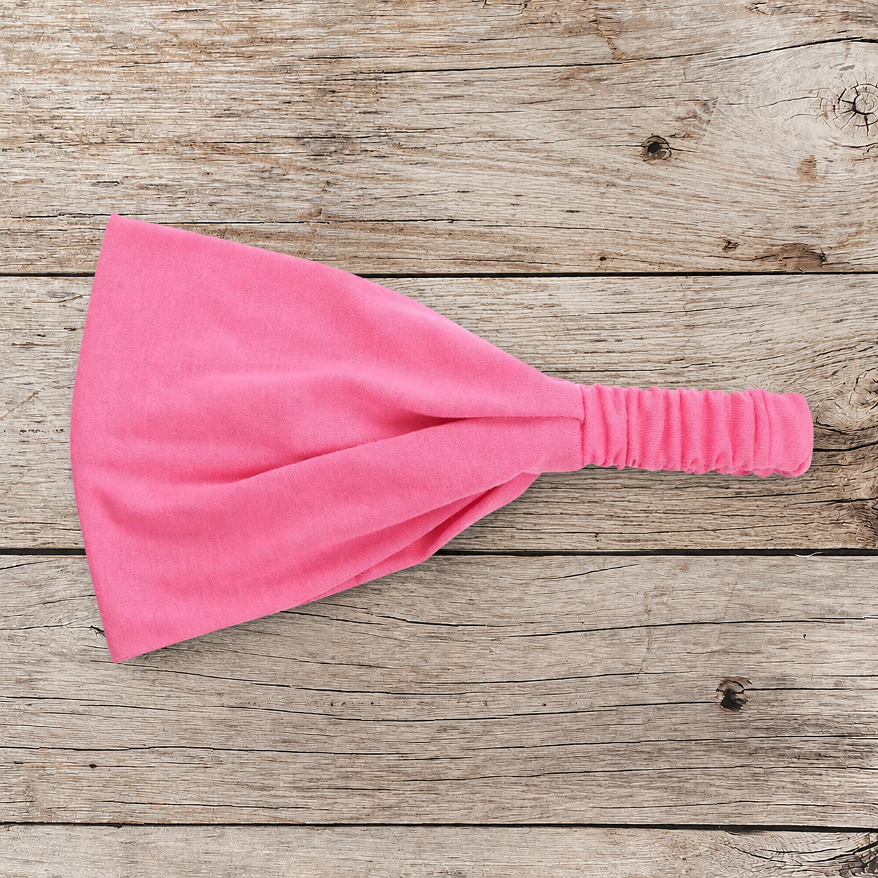 Double layer bandanna headband