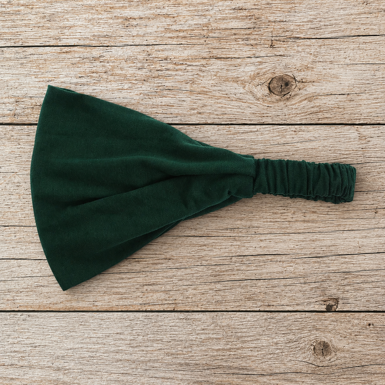 Double layer bandanna headband