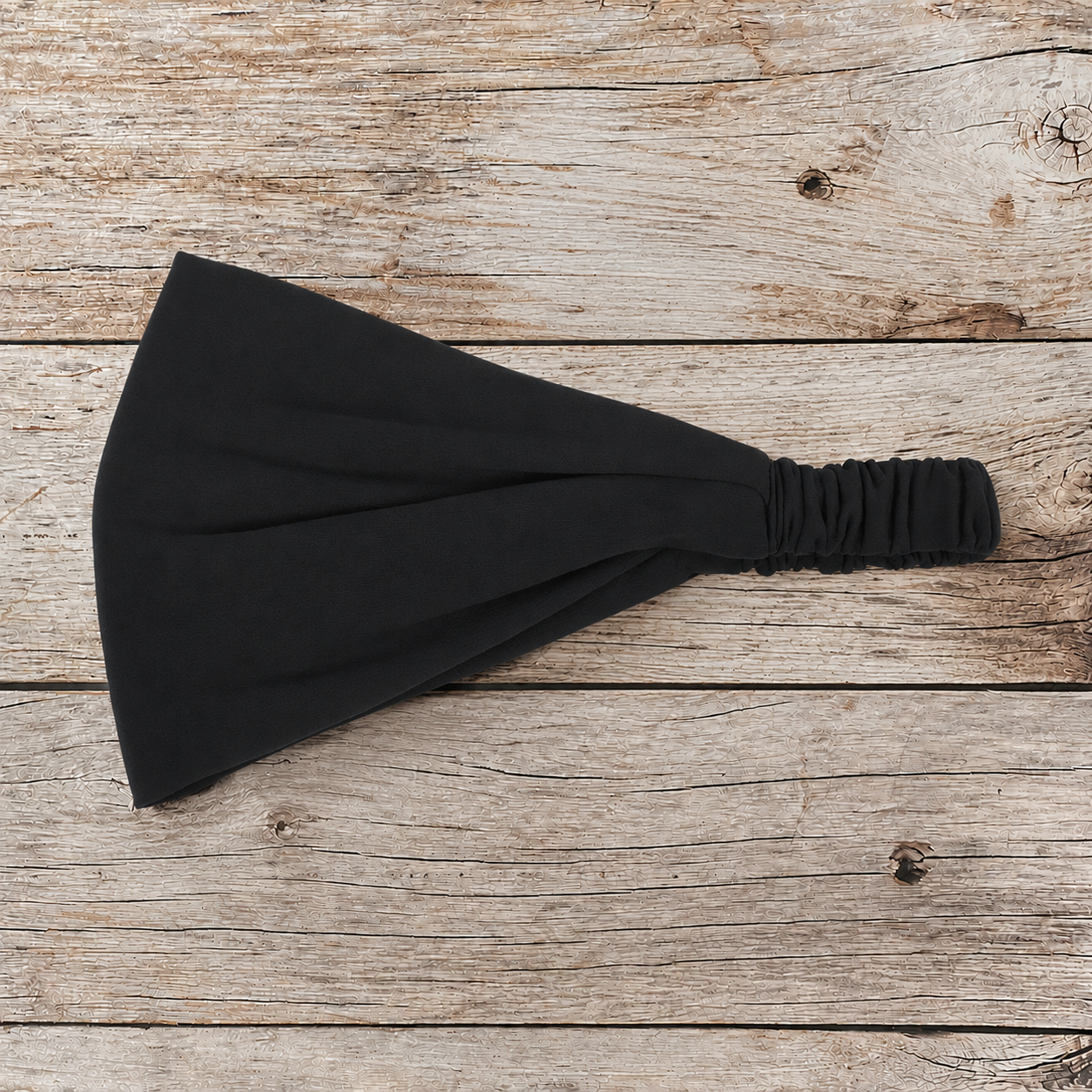 Double layer bandanna headband