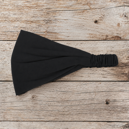 Double layer bandanna headband