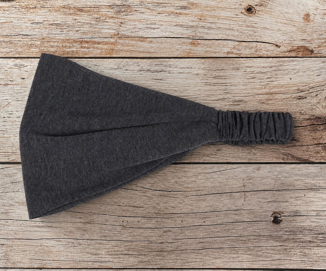 Double layer bandanna headband