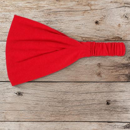 Double layer bandanna headband