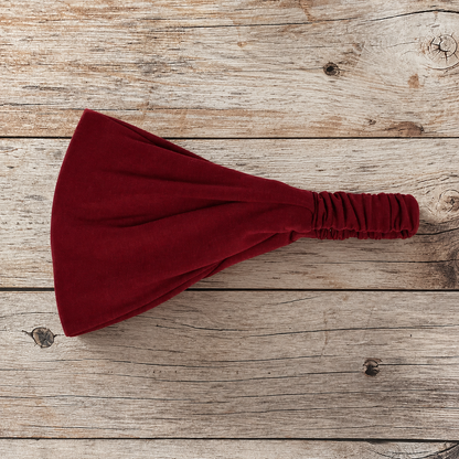 Double layer bandanna headband