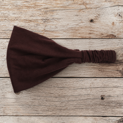 Double layer bandanna headband