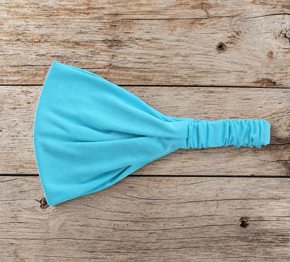 Double layer bandanna headband