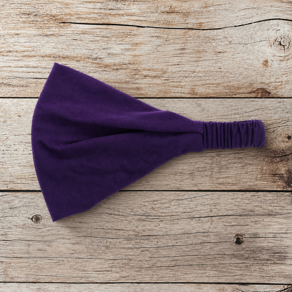 Double layer bandanna headband