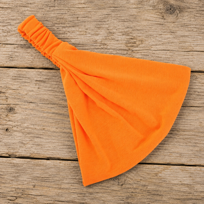 Extra-wide bandanna headband