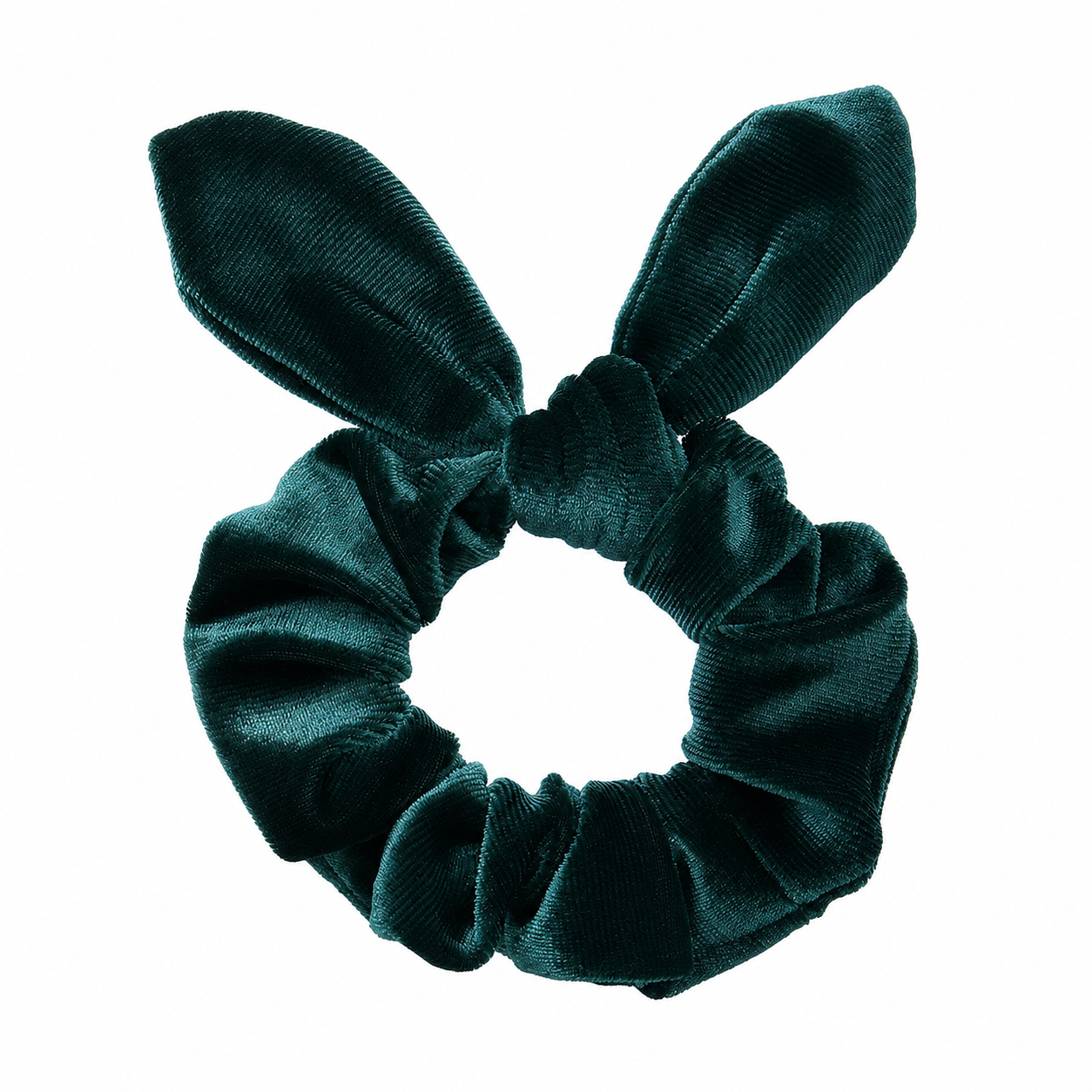 Velvet scrunchies with bow