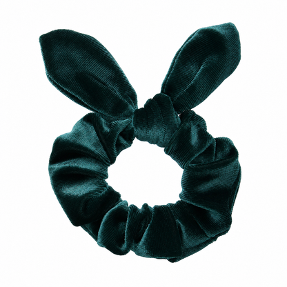 Velvet scrunchies with bow