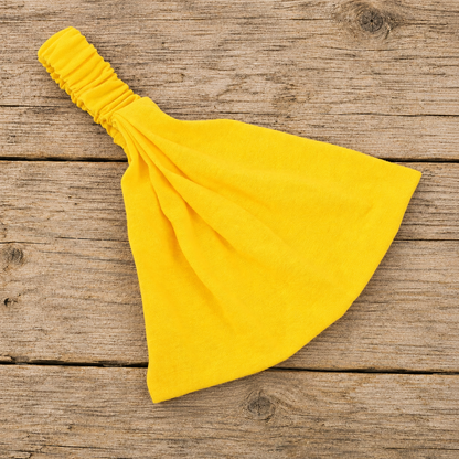 Extra-wide bandanna headband