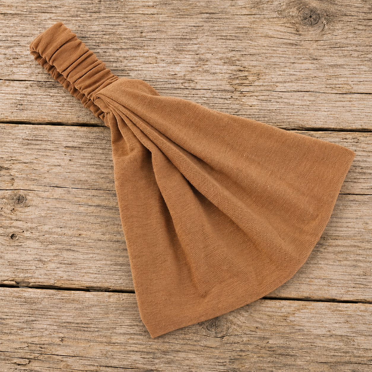 Extra-wide bandanna headband