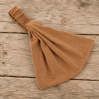 Extra-wide bandanna headband