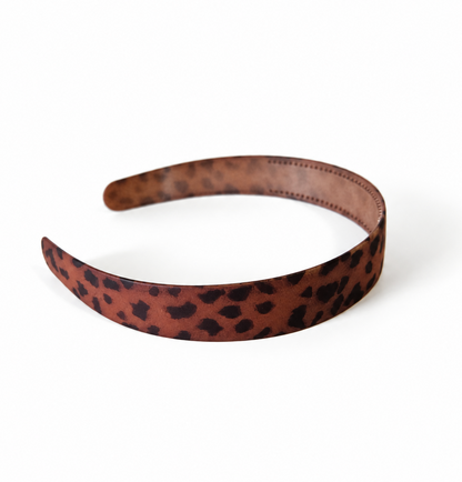 Black brown acrylic headband