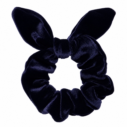 Velvet scrunchies with bow