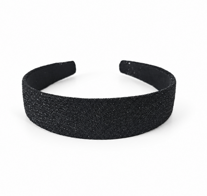 3cm headband with glitters