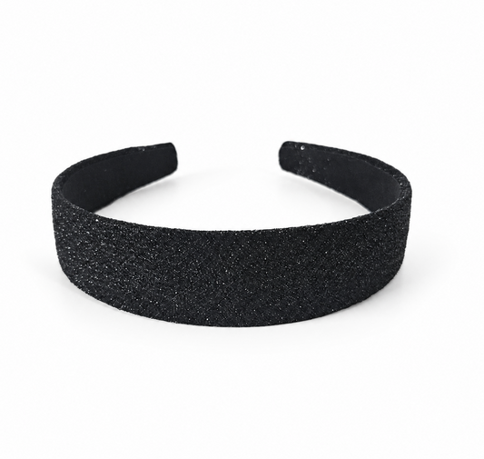 3cm headband with glitters