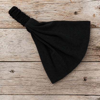Extra-wide bandanna headband