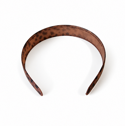 Black brown acrylic headband