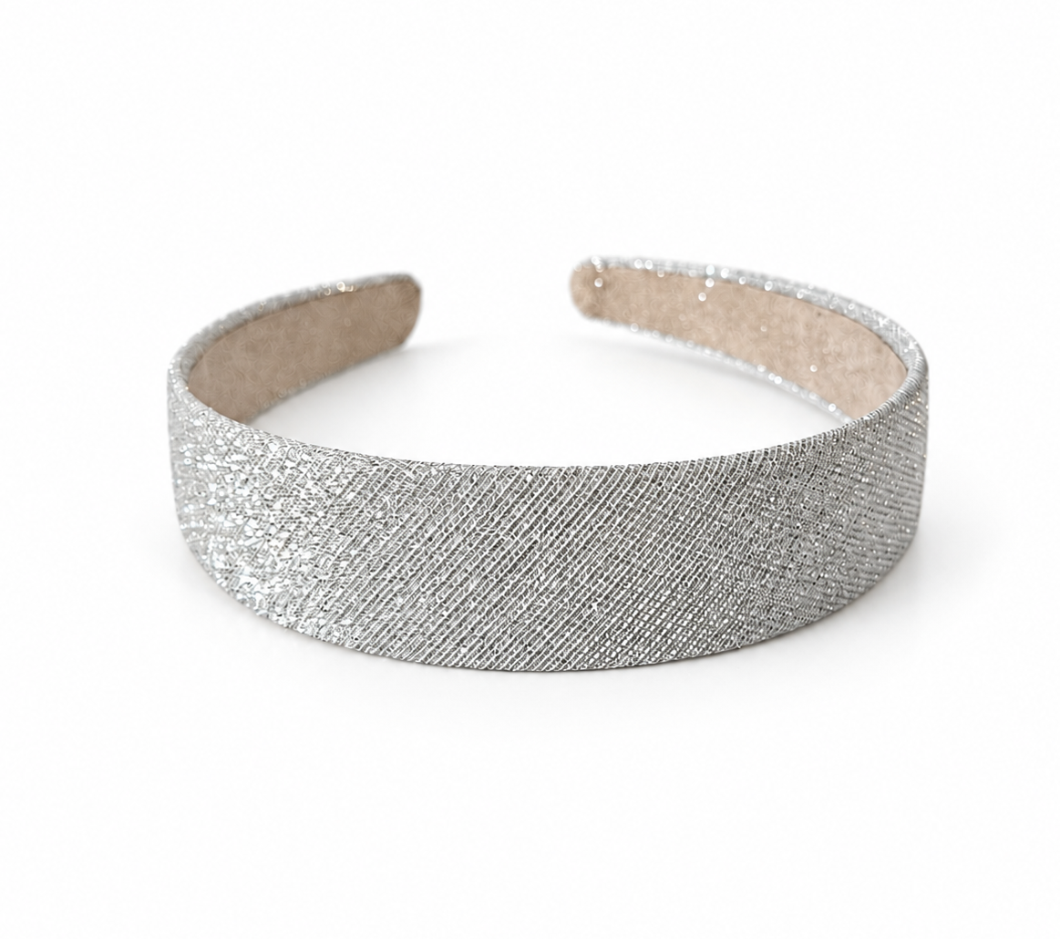 3cm headband with glitters